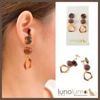 Yahoo! Yahoo!ショッピング(ヤフー ショッピング)メール便送料無料 SALE べっ甲柄のブラウントーンイヤリング