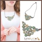 Yahoo! Yahoo!ショッピング(ヤフー ショッピング)メール便送料無料 ウッド ネックレス レディース 花 フラワー ショートネックレス エスニック 天然素材 N