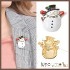 Yahoo! Yahoo!ショッピング(ヤフー ショッピング)メール便送料無料 クリスマス ブローチ スノーマン ゆきだるま 雪だるま 手袋 マフラー 帽子 プレゼント B