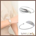 Yahoo! Yahoo!ショッピング(ヤフー ショッピング)メール便送料無料 ブレスレット バングル レディース メタル シルバー 葉っぱ リーフ カジュアル N