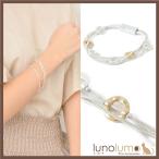 Yahoo! Yahoo!ショッピング(ヤフー ショッピング)メール便送料無料 ブレスレット レディース メタル 艶消し マット加工 ゴールド シルバー バイカラー ラウンド N