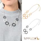 Yahoo! Yahoo!ショッピング(ヤフー ショッピング)メール便送料無料 ネックレス ショートネックレス レディース サークル 艶消し メタル ゴールド シルバー マーブル N