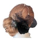 髪飾り 大人気　新作　キラキラバラ  かすみ草  結婚式 卒業式 成人式 着物　振袖　色打掛 ha241