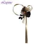 Lupine お正月飾り 和モダン お正月 リース ホワイト ブラック シック おしゃれ 大人 しめ縄　しめ飾り s23