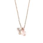  розовое золото initial подвеска Y