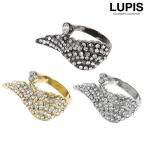 Yahoo! Yahoo!ショッピング(ヤフー ショッピング)指輪 リング レディース パヴェ ストーン キラキラ フェザー 羽根 ゴールド シルバー クロム ルピス lupis