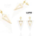 Yahoo! Yahoo!ショッピング(ヤフー ショッピング)ピアス クリア トライアングル 大ぶり ルピス lupis