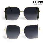 サングラス レディース スクエア ペンタゴン ポリゴン 幾何学 大きめ BIG 海外ファッション セレブ 小顔効果 UVカット 紫外線カット おしゃれ ルピス lupis