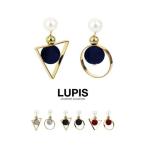 ピアス ベロア フロッキー サークル トライアングル ルピス LUPIS