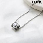 ネックレス レディース キュービックジルコニア ハート シルバー プラチナ メッキ 高見え ルピス lupis