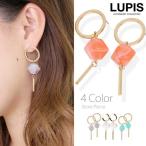 Yahoo! Yahoo!ショッピング(ヤフー ショッピング)ピアス サークル バー ゴールド マーブル ストーン ルピス lupis