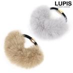 ショッピングヘアゴム ヘアゴム ヘアアクセ ゴム ファー 大振り 大ぶり まとめ髪 髪 ボブ ロング ヘアー レディース 秋 冬 かわいい ファッション アクセサリー ルピス lupis