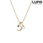 Yahoo! Yahoo!ショッピング(ヤフー ショッピング)ネックレス パール シンプル ムーン スター 小さめ 華奢 おしゃれ 可愛い 大人っぽい ゴールド チェーン ルピス lupis