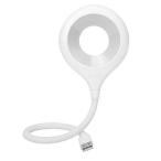 ハンドヘルドUSB USBフィルライト 20 LED 360度調整可能 リングフィルライト メイクアップセルフィー DC5V 4W