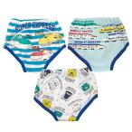 トレーニングパンツ トレパン でんたま はやぶさ Drイエロー かがやき こまち 3層構造 3枚組 90 95 100 おねしょ 防水層付 トイレト