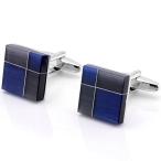 Yahoo! Yahoo!ショッピング(ヤフー ショッピング)MFYS Jewelry ファッション アクセサリー エリート 紳士風 ツートン キャッツアイ カフス（カフスボタン・カフリンクス）プレゼントにも最