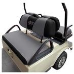 10L0L ゴルフカート フロントリアシートカバーセット クラブカー DS &amp; EZGO RXV TXT 通気性 洗濯可能 グレー ブラック