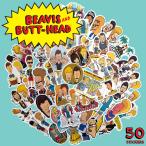  Be автобус & bat head стикер 50 шт. комплект PVC водонепроницаемый наклейка BEAVIS AND BUTT-HEAD аниме герой товары 