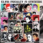  L vi s* Press Lee стикер 51 шт. комплект Elvis Presley PVC водонепроницаемый наклейка L винт певец блокировка Rock художник музыкант 