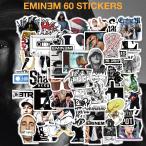 ショッピングステッカー エミネム ステッカー 60枚セット PVC 防水 シール Eminem HIPHOP ヒップホップ ラッパー ラップ アメリカ