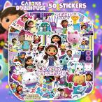 gya Be. кукольный дом стикер 50 шт. комплект PVC водонепроницаемый наклейка Gabby's Dollhouse девочка аниме кукла кошка английский язык образование интеллектуальное развитие 