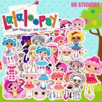 lala петля si-Lalaloopsy стикер 50 шт. комплект PVC водонепроницаемый наклейка кукла ковер кукла кнопка аниме герой товары 
