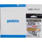 *[超大特価] がまかつ 10袋セット ワーム329 ハンガーHD KGウィードレス #6 WORM329 HUNGERHD KGWEEDLESS 6