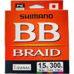 シマノ　BB ブレイド 10m x 5カラー　300m　1.5号　LD-M74Y