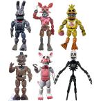 Five Nights at Freddy's Figures 6点セット FNAF 可動式アクションフィギュア 5.5インチ 子供用