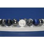 オリジナルデザインメンズブレスレットスノーフレークオブシディアンヘマタイト...