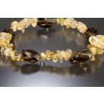 LUSTERSTONEオリジナルデザインブレスレットスモーキークォーツルチ...