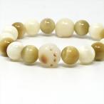 メール便可200円ブレスレット猫ねこ肉球癒し白玉菩提根マザーオブパールゴー...