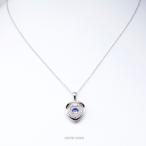 ダンシングストーン タンザニア産タンザナイト ペンダント　ネックレス　ケース付き 天然石 パワーストーン