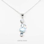 ラリマーブルームーンストーンブルートパーズペンダントトップペンダントヘッド...