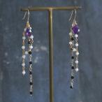 7amulet天然石ピアスアメジス...