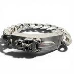 [6/23 цена модифицировано .] прекрасный товар Chrome Hearts Chrome Hearts 13 LINK ID DAGGER браслет серебряный серебряный in voice * пакет приложен AB разряд б/у оценка settled 
