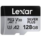 Lexar Silver Plus 128GB Micro SDカード 最大20