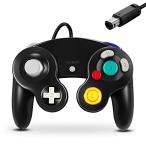 FIOTOK Game Cube контроллер,Wii Nintendo Gamecube для Classic проводной контроллер черный 