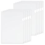  плюс прозрачный файл прозрачный держатель цвет шторы держатель белый 10 шт. 109CH 88-495×10