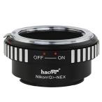 Haoge линзы крепление адаптор Nikon G/F/AI/AIS/D крепление линзы из . применение Sony E крепление NEX камера .a3000