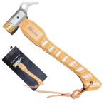 FOREST HOME молоток для колышков Hammer латунь head название каштан обработка руль маленький размер compact колок удар . уличный палатка строение 