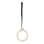 ショッピングreflection ハミィ iFace Reflection スマホ ストラップ 携帯 シリコン くすみホワイト携帯ストラップ アイフェイス ストラップ リング 携