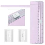  бумага резчик резчик маленький размер 2 шт изменение лезвие имеется A4 соответствует скользящий резчик интерактивный толщина бумага фотография ko-pi- бумага канцелярские товары шкала линейка . приложен pa-