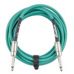 Fender フェンダー Contour 10ft（約3m） Cable Sherwood Green ギターケーブル