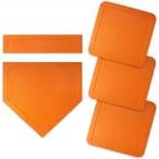  бейсбол основа 5 позиций комплект Home основа софтбол orange 