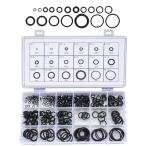  наклейка уплотнительное кольцо комплект 18 вид 225 шт o кольцо резина шайба наклейка уплотнительное кольцо жаростойкий маслостойкий водонепроницаемый Perfect наклейка прокладка газ ke