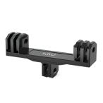 HSU gopro крепление адаптор двойной алюминиевый двойной крепление экшн-камера аксессуары длина 90mm