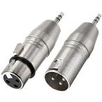 Xiatiaosann XLR мужской - 3.5mm мужской TRS адаптор &amp; XLR женский - 3.5mm мужской TRS адаптор, мой 