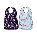 Tosiyoi уход для фартук текстильная застёжка тип . установка и снятие простой пожилые люди для еда для фартук большой размер полиэстер атлас водонепроницаемый . масло еда .... с карманом 