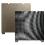 310x315MM K1 Max build plate двусторонний tech s коричневый PEI. карбоновый волокно гибкий принт bed build поверхность springs steel 